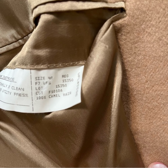 Polo by Ralph Lauren Camel Hair Jacket Size 48R - Picture 9 of 12